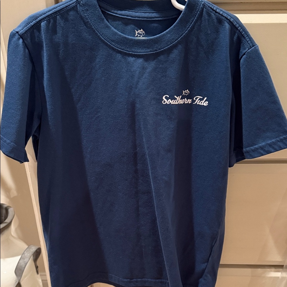 Southern Tide Kids Navy Tee